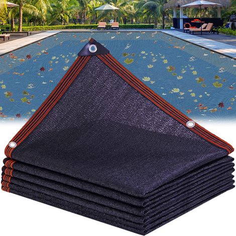 Laubnetz Für Schwimmbecken (2×4 M (6,5×13 Fuß)) Schutzplane Für Aufstellbecken, Poolabdeckung, Schutznetz Zum Abwehren Von Laub