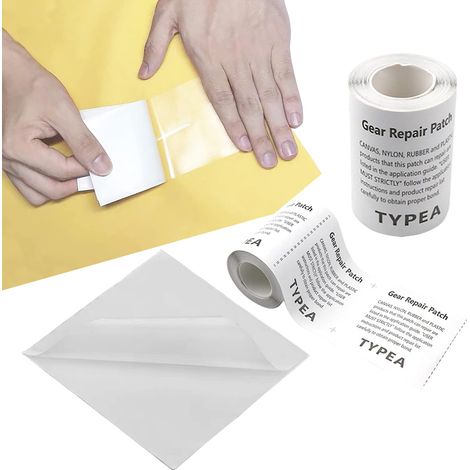 Packung Mit 1 Rolle Transparenter Flicken – Selbstklebende Flicken, Geeignet Zur Reparatur Von Schwimmbecken, Schlauchbooten, Planschbecken, Regenmänteln, Luftmatratzen Und Mehr