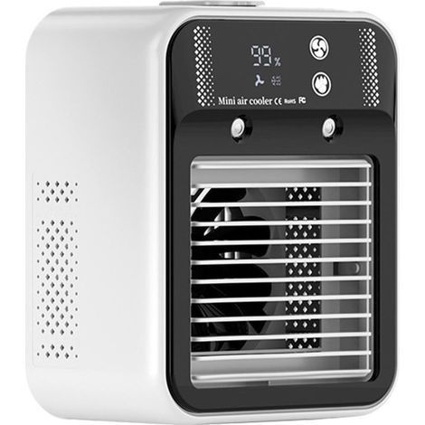 Tragbarer, 500 Ml Usb-aufladbarer Luftkühler, Leise, Mit Feinem Nebel Zur Bekämpfung Von Trockenheit. Kompakt Und Leicht, Eignet Sich Dieser Verdunstungskühler Für
