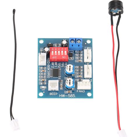 Lüfterregler, Präziser Drehzahlregler, Automatische Temperaturregelung, Manuelle Dc12v-regelung Für Die Cpu, Vier Leitungen, Vierdraht-pwm.