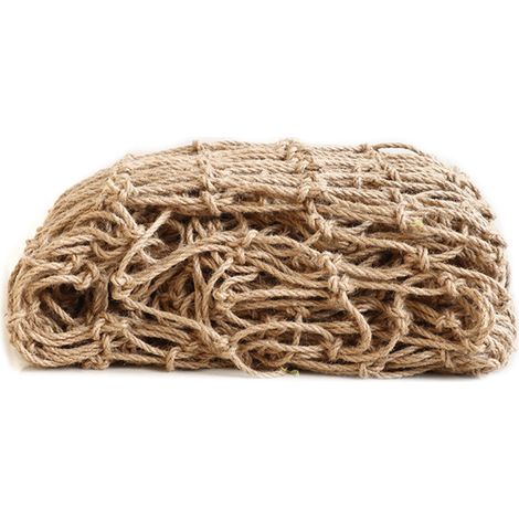 Robustes Jute-netz Zur Rankhilfe Für Kletterpflanzen, Gurken, Obst Und Gemüse, 5x2 M.