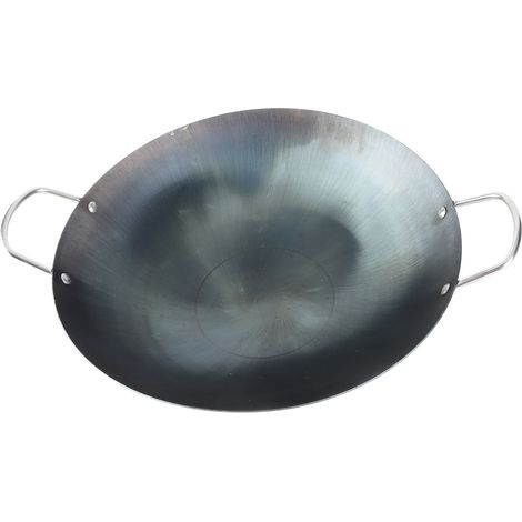 Dicke, Gusseiserne Bratpfanne, Leicht Zu Reinigen, Mit Doppelgriff, Ideal Für Das Tägliche Kochen Zu Hause.