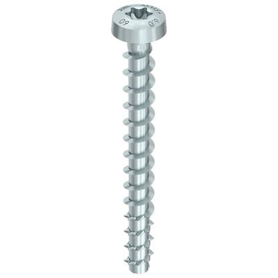 Heco Schrauben - heco-mms plus p Halbrundkopf 6x30mm verzinkt Multi-Monti Schraubanker 200 Stk