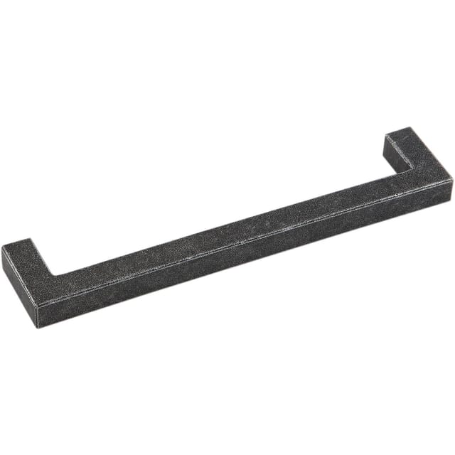 Möbelgriff Schubladengriff Ischgl la 128mm, Breite 140mm, Eisen schwarz