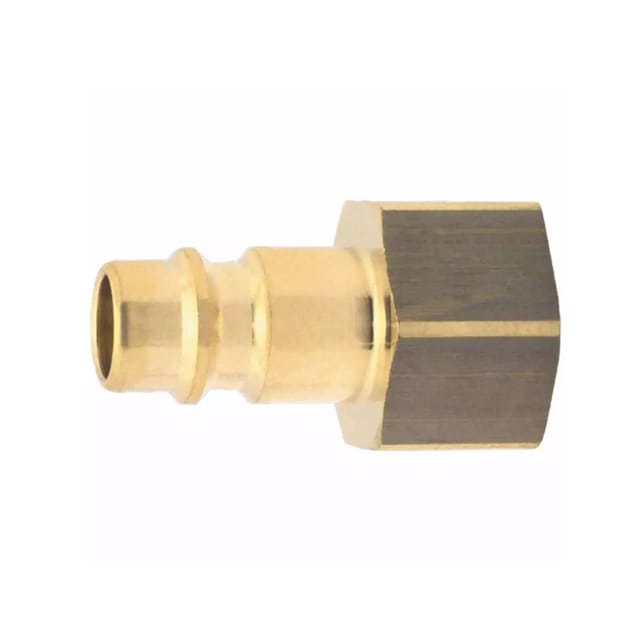 Euro Druckluft Stecknippel aus Messing mit Innengewinde 3/8'