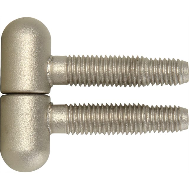 SFS Einbohrband Türband 3-fach ø 13 mm mit Rundkopf, Stahl vernickelt matt