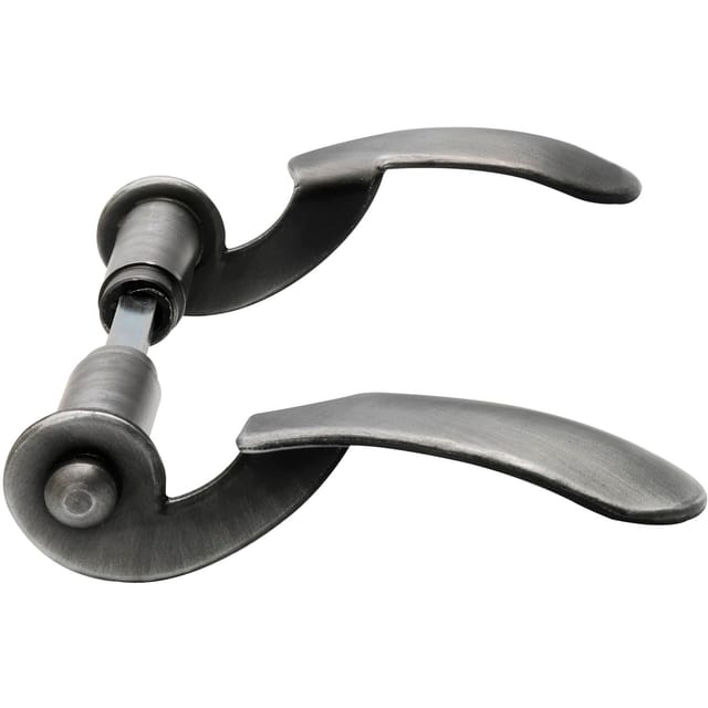 Schösswender - Drückerpaar elite, Ansatz 18 mm, schwarz passiviert