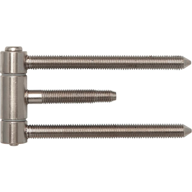 Steckband 3-tlg. 18 mm, brandschutztauglich, mit Aushängesicherung, vernickelt