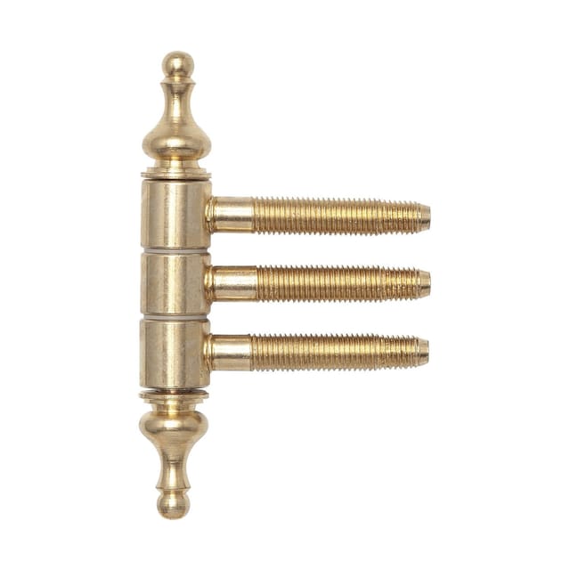 SFS - Einbohrzierband 16 mm Türband mit 3-Stufengewindebolzen, vermessingt