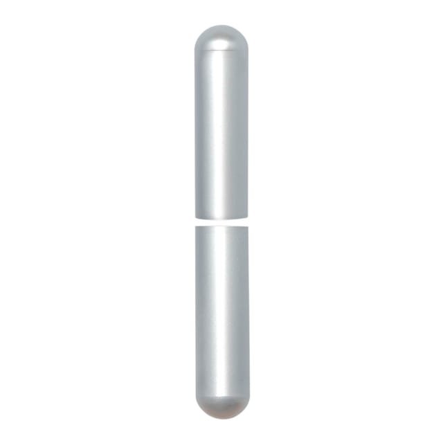 Zierhülse aus Aluminium Aufsteckhülse verchromt matt für Einbohrbänder Band ø 15mm, Bandhöhe 92mm, oben + unten