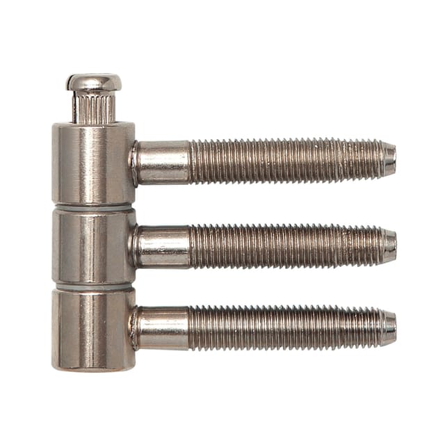 SFS - Einbohrband (Steckband) 3-teilig, ø 16mm Höhe 46,7 mm Türband vernickelt
