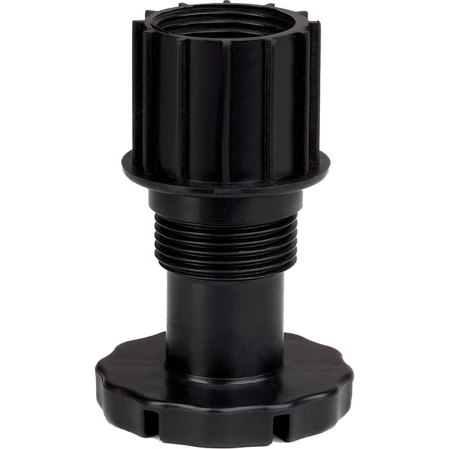 Sockelverstellfuß Unico 48 x 45 mm Kunststoff schwarz - Camar