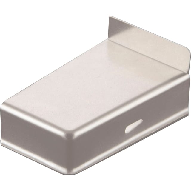 Abdeckkappen für Modell 806, links, 43x26x67, Stahl vernickelt - Camar