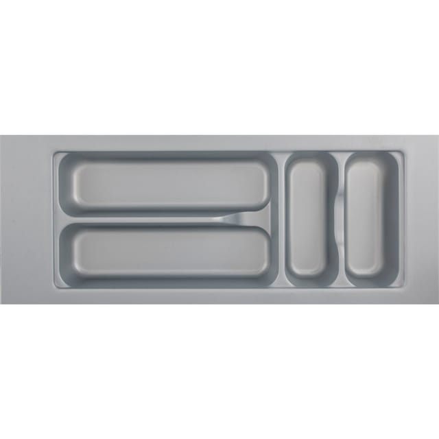 Hettich - Orga Tray 440 Besteckeinsatz,Tiefe 440-520mm, Nennbreite 275mm, silber