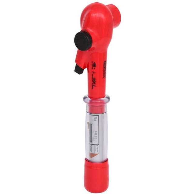 Ks Tools 3/8 Drehmomentschlüssel mit Schutzisolierung und Umschalt-Ratschenkopf, 5-25Nm
