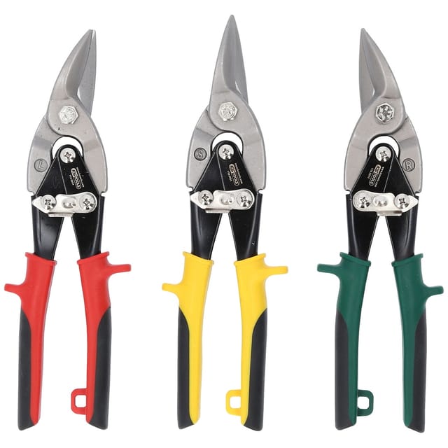 Ks tools Hebel-Blechdurchgangsscheren-Satz, 3-tlg ( 118.0050 )