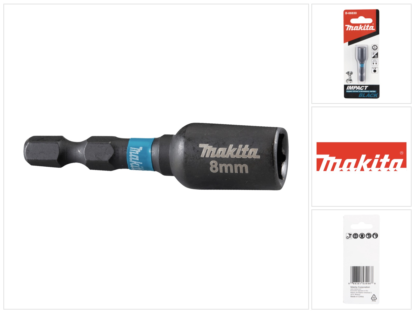 Steckschlüssel 1/4 SW8 - Makita