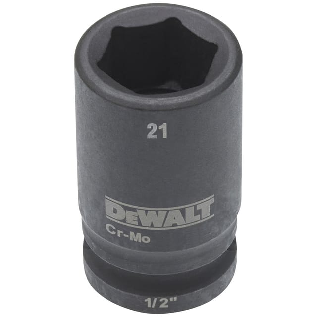 DeWalt Steckschlüssel kurz 21 mm 1/2 schlagfest