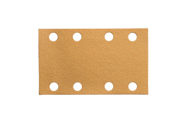 Gold-Schleifmittel-Streifen 81 x 133 mm 8-Loch K150 - Mirka