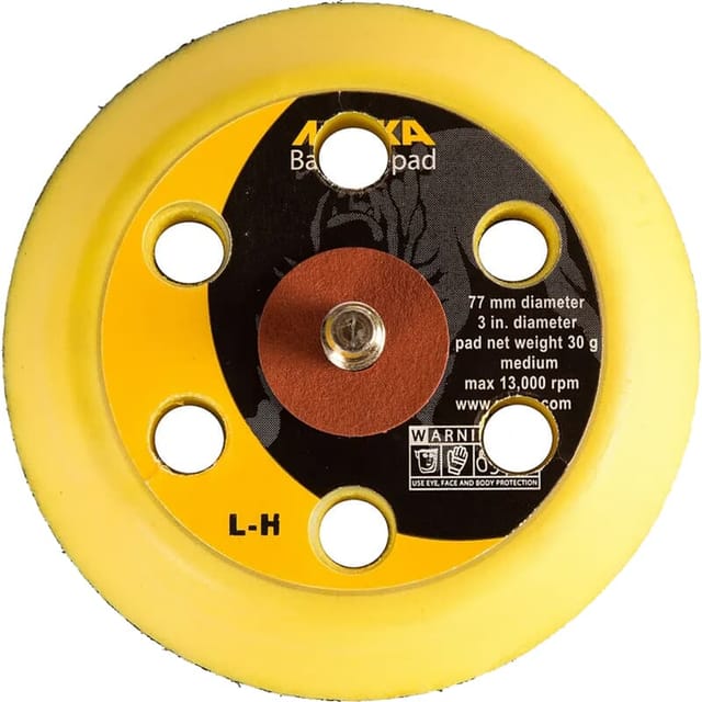 Schleifteller ø 77 mm 1/4'-Gewinde Schleifteller - Mirka