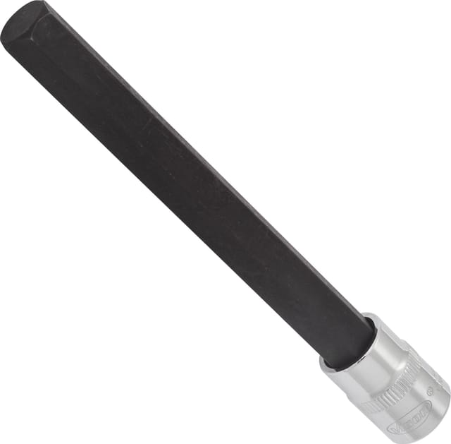 Vigor - Innensechskant Schraubendreher-Einsatz ∙ V6154 ∙ 3/8 Zoll (10 mm) Vierkant hohl ∙ Innen Sechskant Profil ∙ sw 12 mm