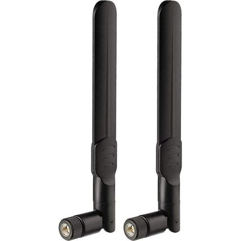 Linghhang – 2er-pack 4g Lte 8dbi Antennen – Sma-stecker – Rundstrahlantennen Für 4g-router – Kompatibel Mit Orange, Sfr, Bouygues, Free Und Zte 4g Lte