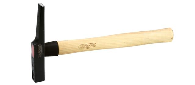 Elektrikerhammer, französische Form, Hickory-Stiel, 200g