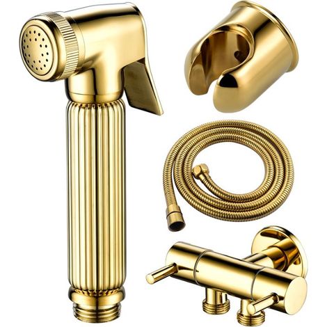 Linghhang – Wandmontierter Bidet-sprühkopf Aus Messing – Handbrause – Einfache Installation – Wassersparend – Angenehmer Griff