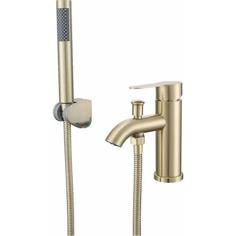 Linghhang – Waschtischarmatur Aus Edelstahl – Oberfläche: Gebürstetes Nickel – Flexible Handbrause – Hochdichtender Keramik-ventileinsatz