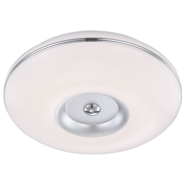Deckenlampe rund LED Deckenleuchte Wohnzimmerlampe weiß Küchenleuchte, 21W 1350lm warmweiß, D 40x9,5 cm