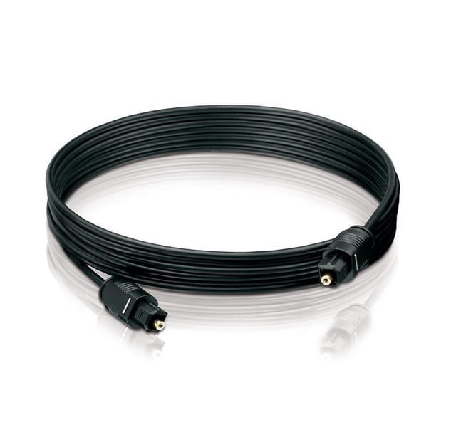 ETT - Toslink Kabel Lichtwellenleiter Länge 3 Meter Stecker-Stecker Durchmesser 2,2 mm