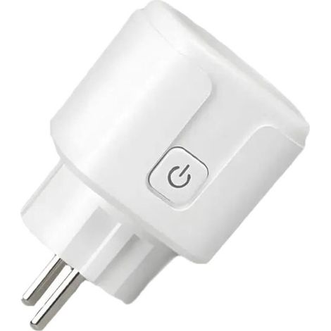 Linghhang – 16a 3680w Wlan-smart-steckdose – Kompatibel Mit Alexa Und Google Home – Energieverbrauchsüberwachung – Timer Und Fernbedienung
