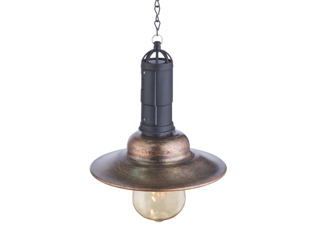 Globo - Solarbetriebene led Hängeleuchte im Industrie Look & Shabby Chic Anstrich