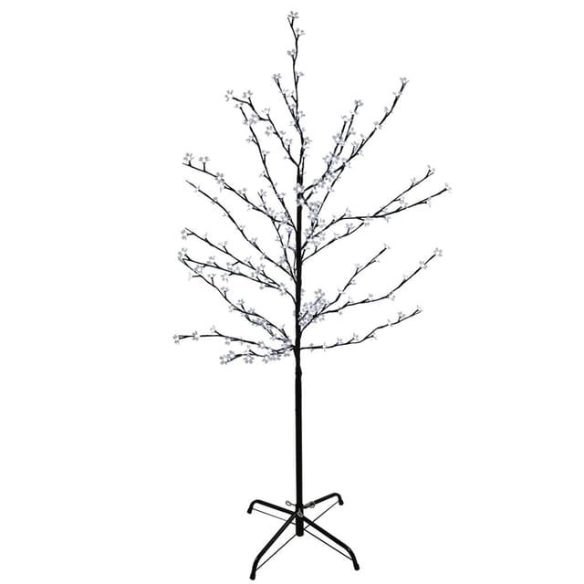 Harms - 200x led Deko Baum Kirsch Blüten Terrassen Außen Stand Beleuchtung Garten Steh Lampe