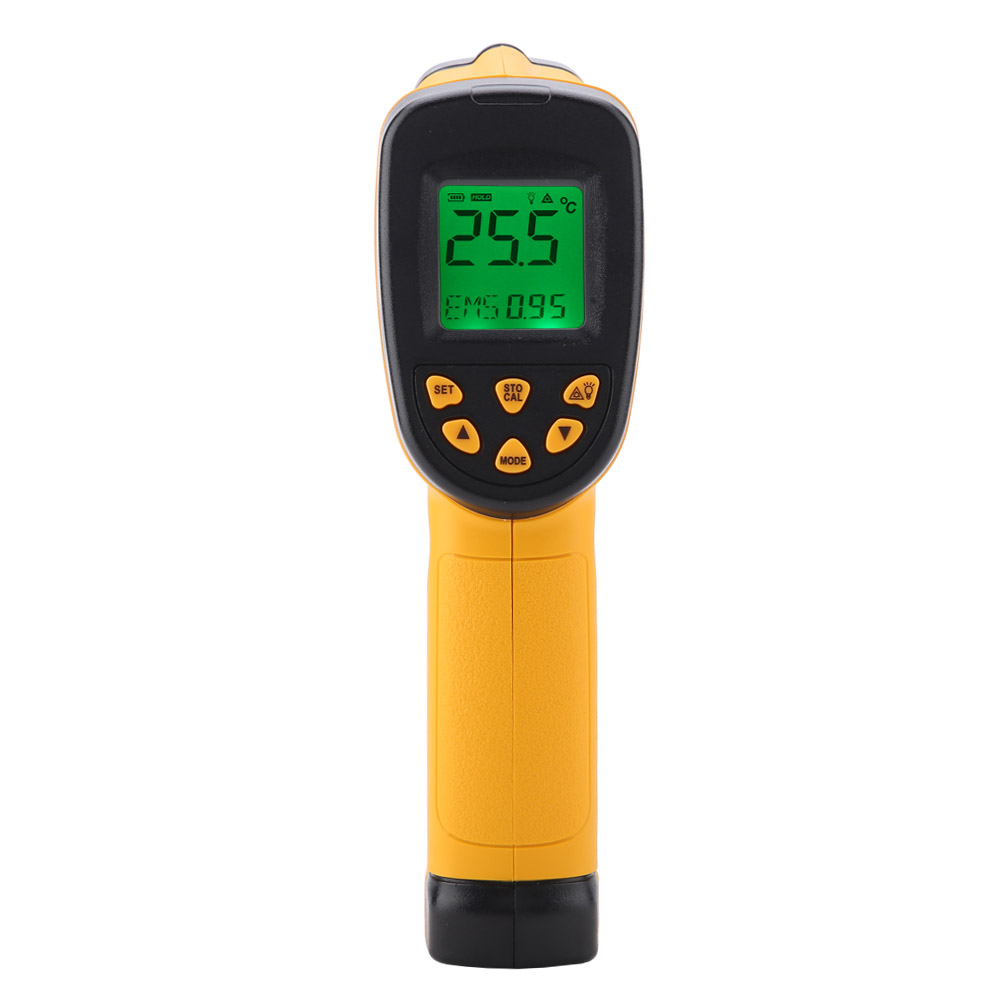 Smart Sensor As842a Tragbares Digitales Infrarot-thermometer, Berührungslose Temperaturmessung -50 Bis 600℃