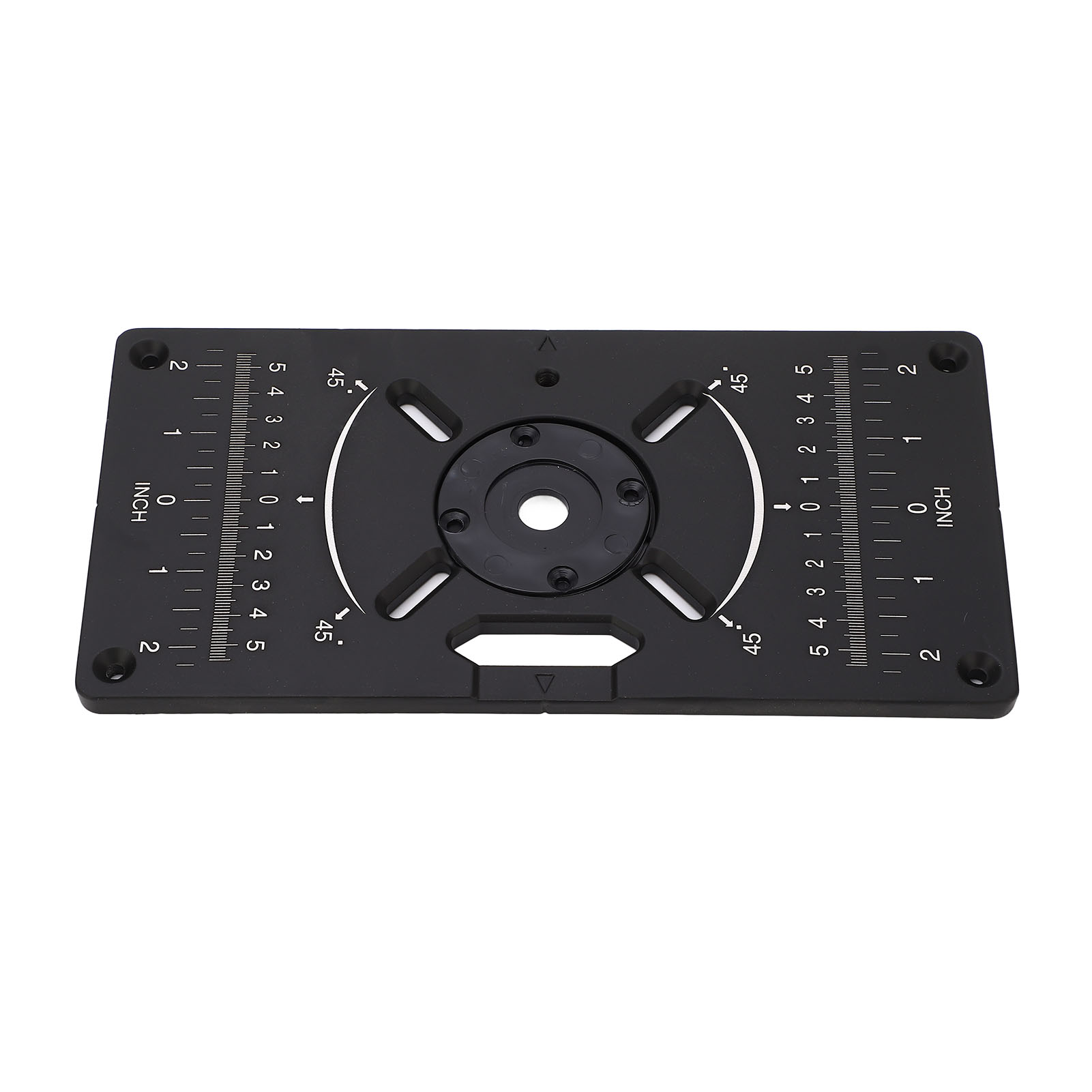 Fräsplatte Aus Aluminiumlegierung, Frästisch, Universal-drehtisch Für Fräsmaschinen, Schwarz
