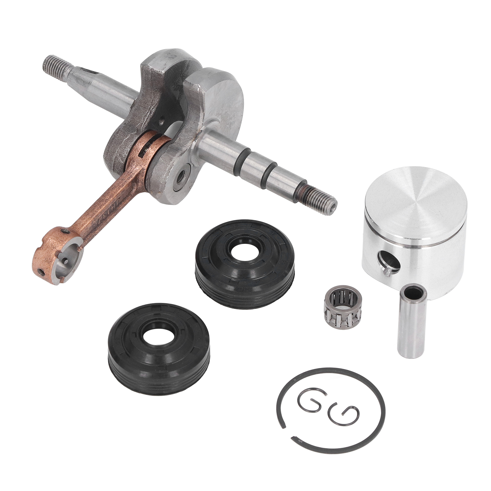Kurbelwellen-öldichtungssatz (38 Mm), Kolbenring, Lager, Sicherungsringe Für Husqvarna 136, 137, 141, 142 Kettensäge