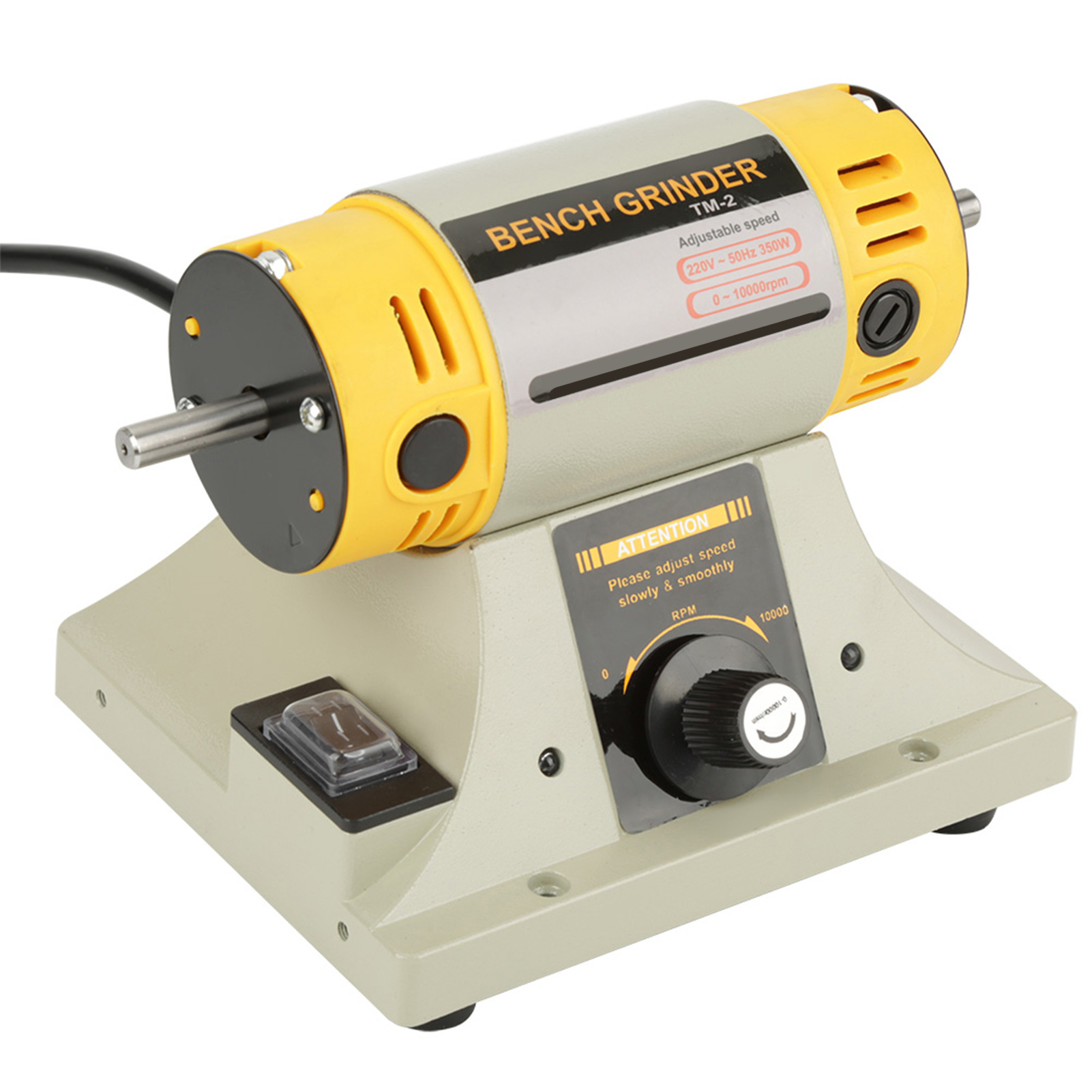 220v 350w Elektrische Bohr- Und Poliermaschine Mit Bohrfutter Für Schmuckherstellung, Zahnmedizin Und Drehbankmotor