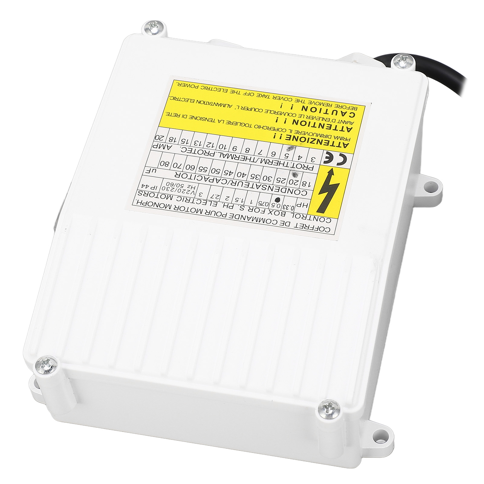 370-w-steuerbox Für Tauchpumpen Mit Externem Schalter Und Thermoschutz Für Haushalt Und Industrie, 220-v-eu-stecker