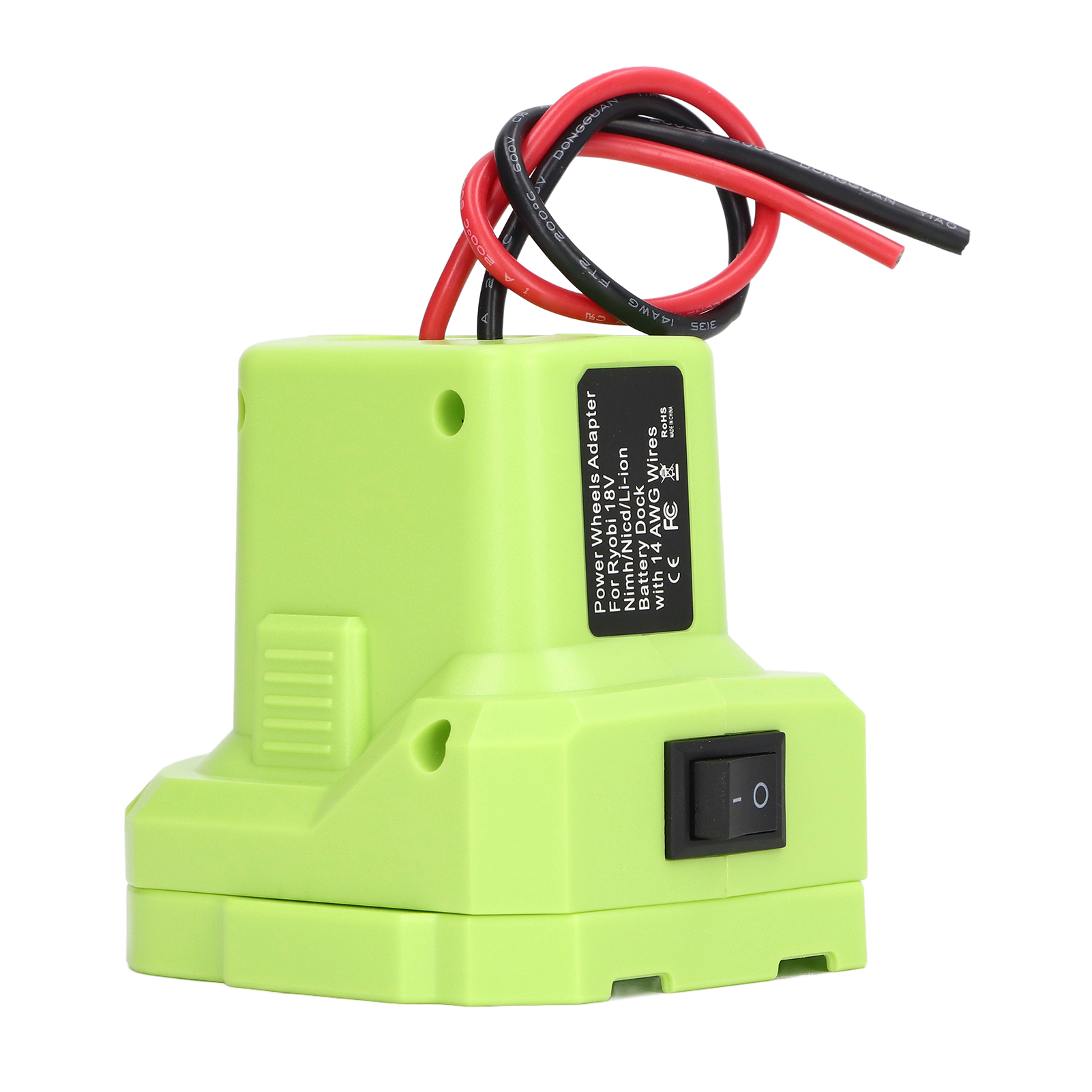 Ryobi 18v Akku-adapter, 14 Awg Kabel, 30a Sicherung, Elektrowerkzeug, Isolierter Stecker
