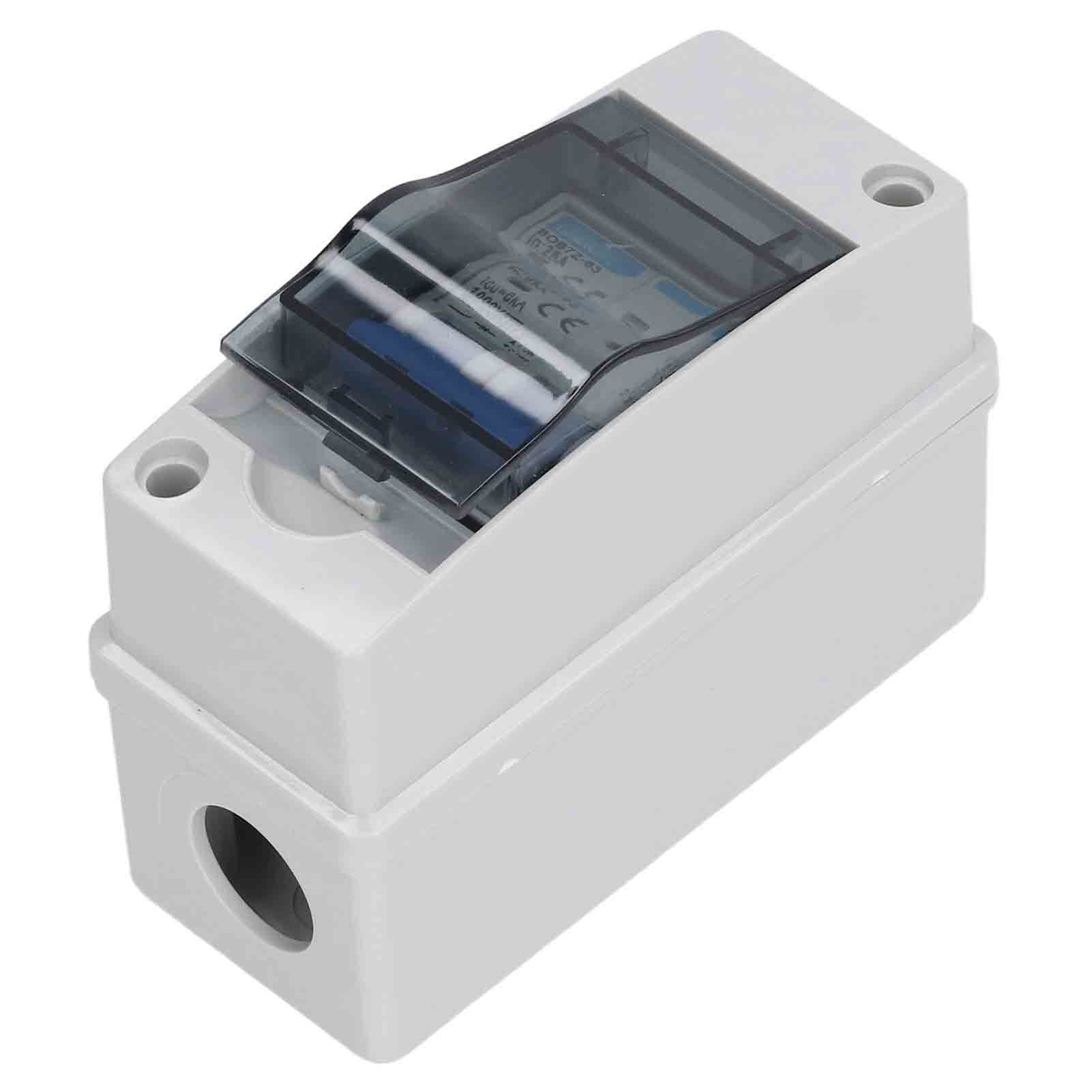 Gleichstrom-unterbrechungsschalter, Blitzschutz, 25-a-miniatur-leistungsschalter Mit Wasserdichtem Verteilerkasten (schutzart Ip65), 1000 V