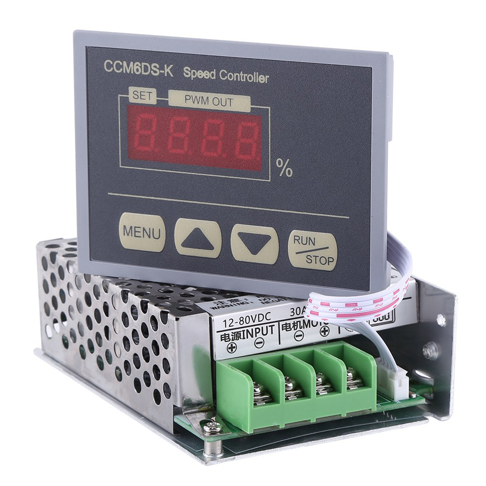30a 12-80v Dc Pwm Drehzahlregler Mit Digitalanzeige, Dc-motorsteuerung