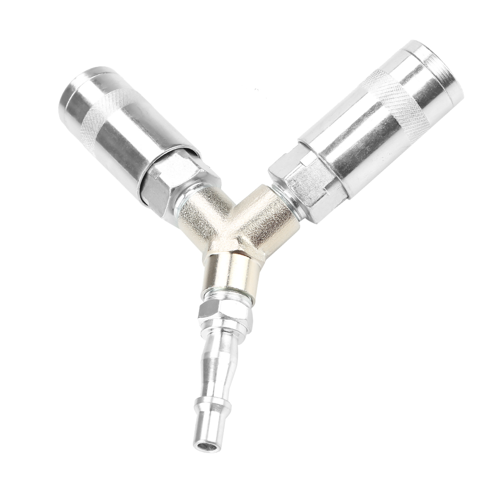 3-wege-y-verbinder (1/4" Bsp) Für Pneumatik, Luftkompressoranschluss, Verzinktes Eisen