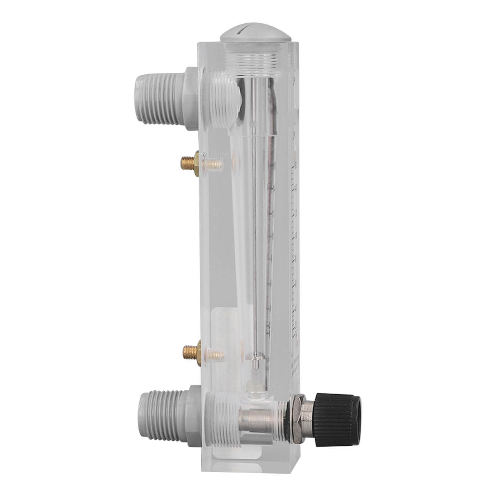 Einstellbarer, Transparenter Wasserdurchflussmesser 16-160 L/h, Hohe Präzision, Einbauausführung, Flüssigkeitsdurchflussmesser.