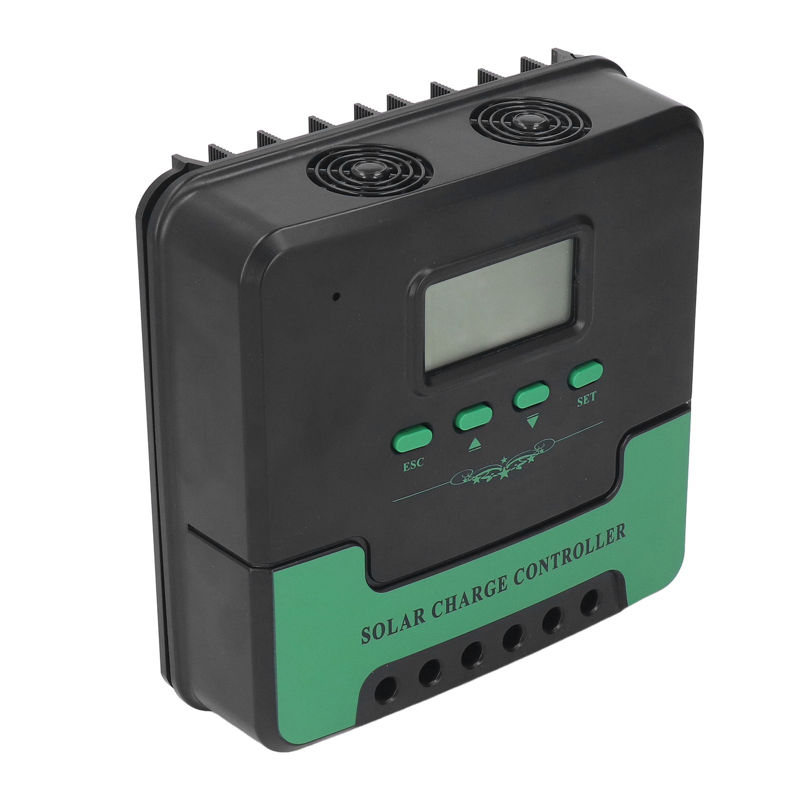 12v/24v Mppt-solarladeregler Mit Automatischer Batterieerkennung, Lcd-display, Intelligentem Ladegerät Für Beleuchtung, 40a