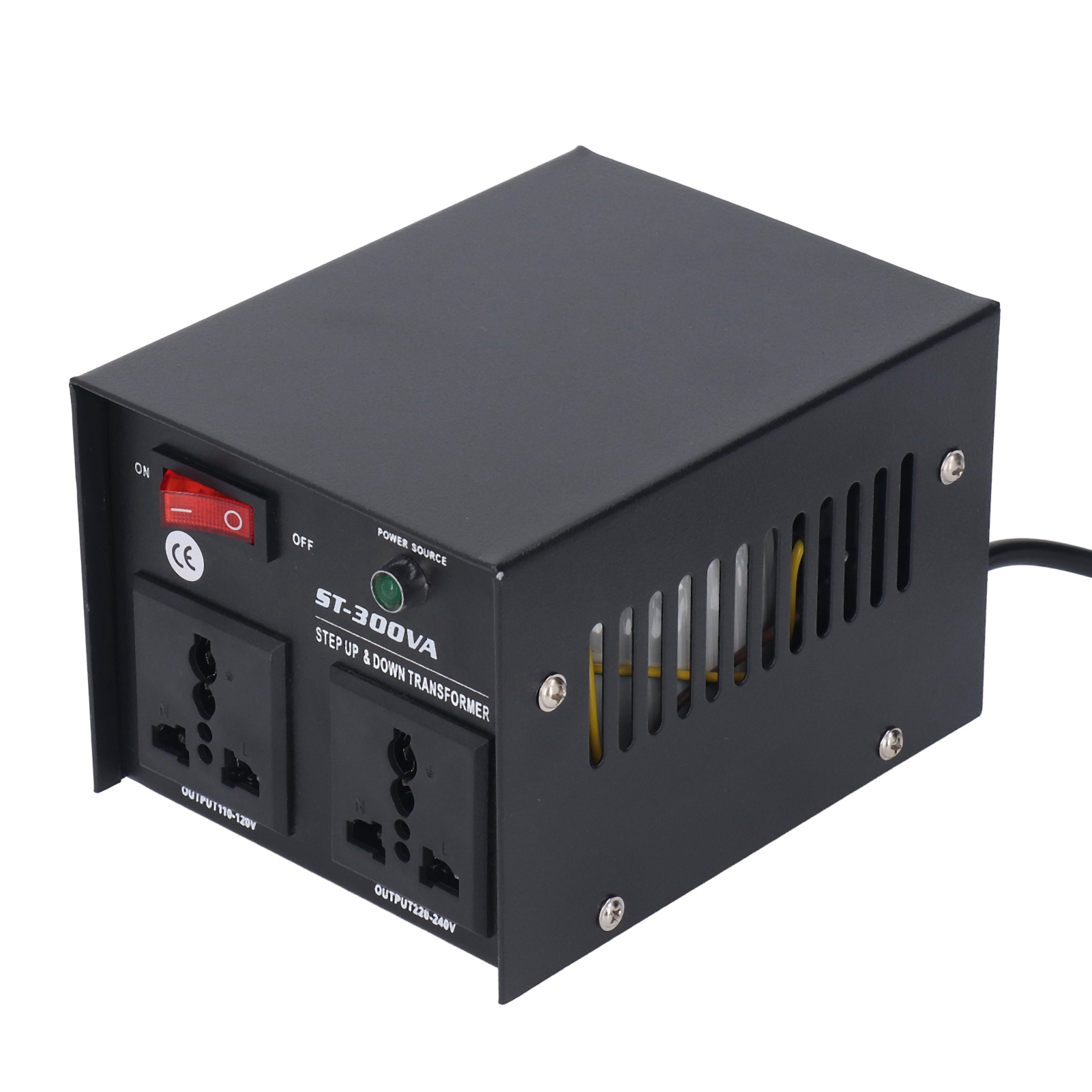 300-w-abwärtswandler, Spannungswandler 110 V/220 V Ausgang, Einstellbar 110–120 V/220–240 V, Eu-stecker