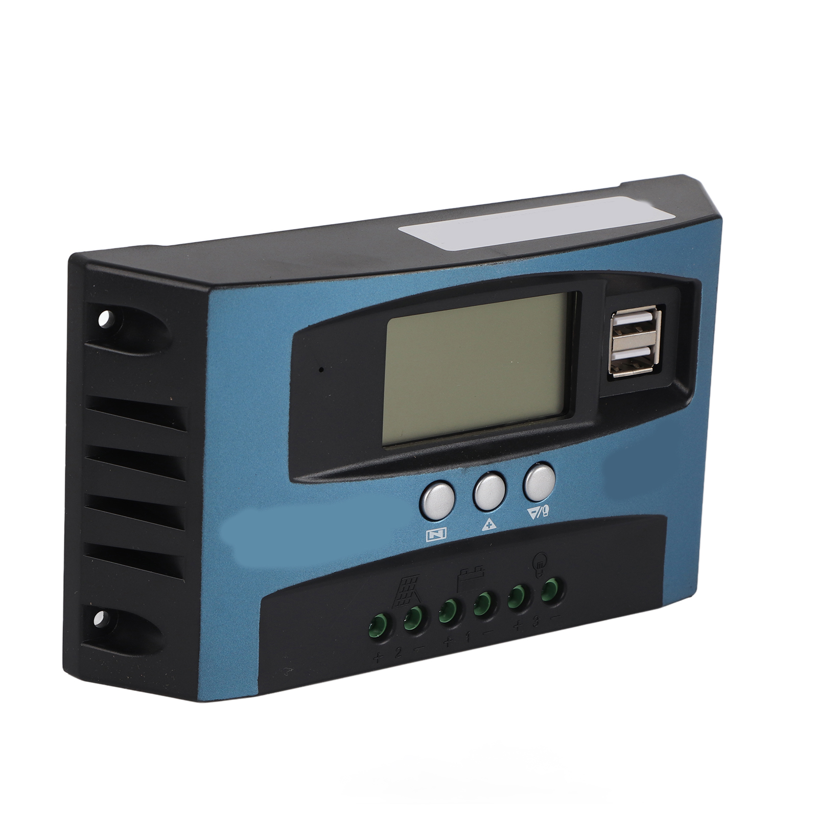 12v 24v 50a Mppt-solarladeregler Mit Lcd-bildschirm, Intelligenter Erkennung, Solarmodulregler (20a Entladung)