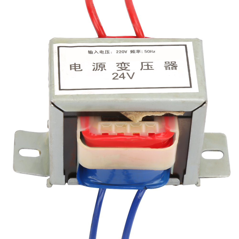 Einphasentransformator 220 V–24 V, 12 W, 50 Hz, Niederfrequenzisolierung, Ei-kern
