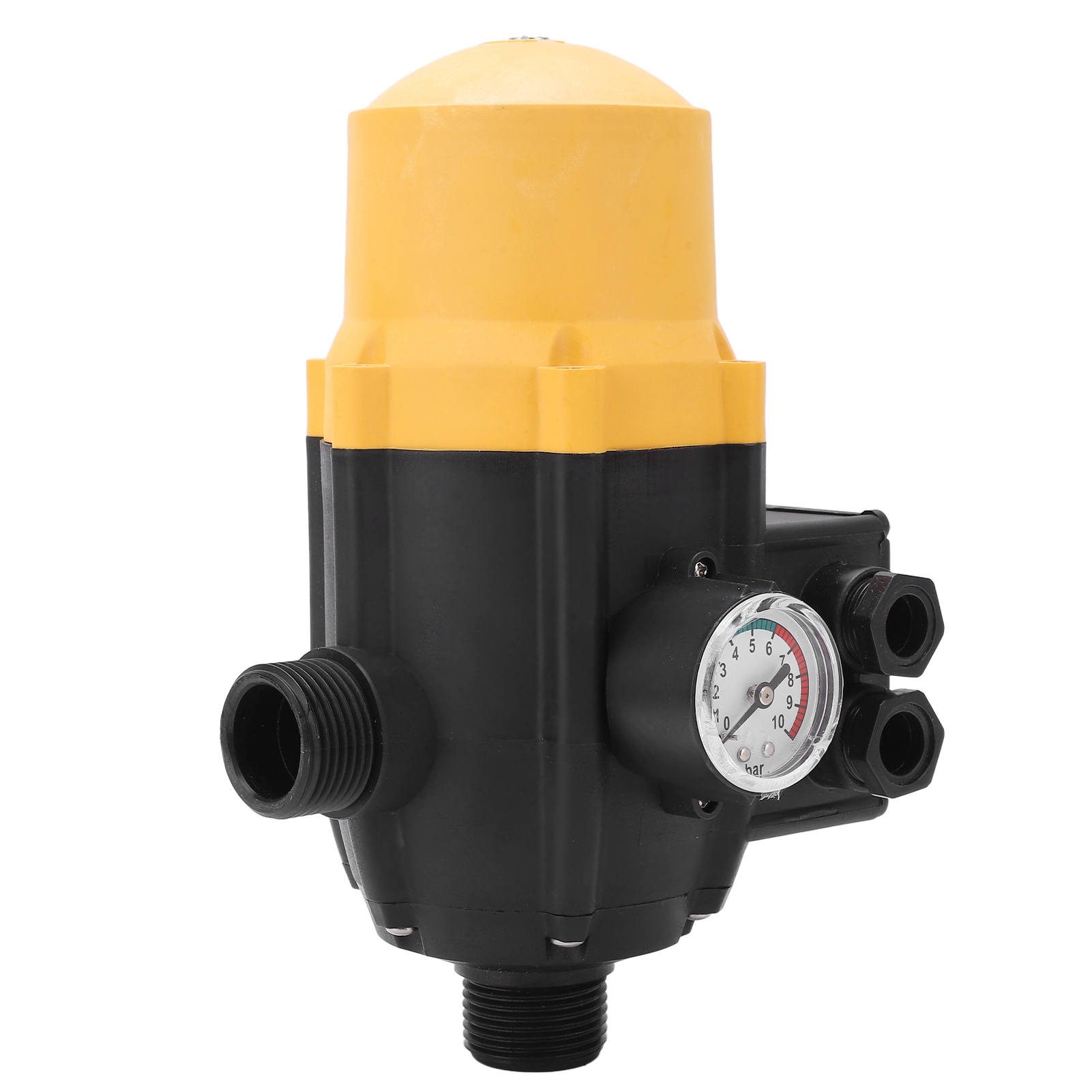 Wasserdichter Wasserdruckschalter, Einstellbarer Elektronischer Regler, Gelb, 110–120 V, 0,75 Kw