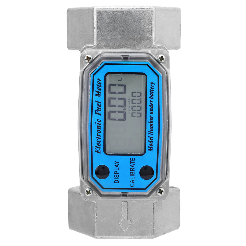 Miniatur-digital-diesel-durchflussmesser 15–120 L/h, 1,5-zoll-npt-gewinde, Blau